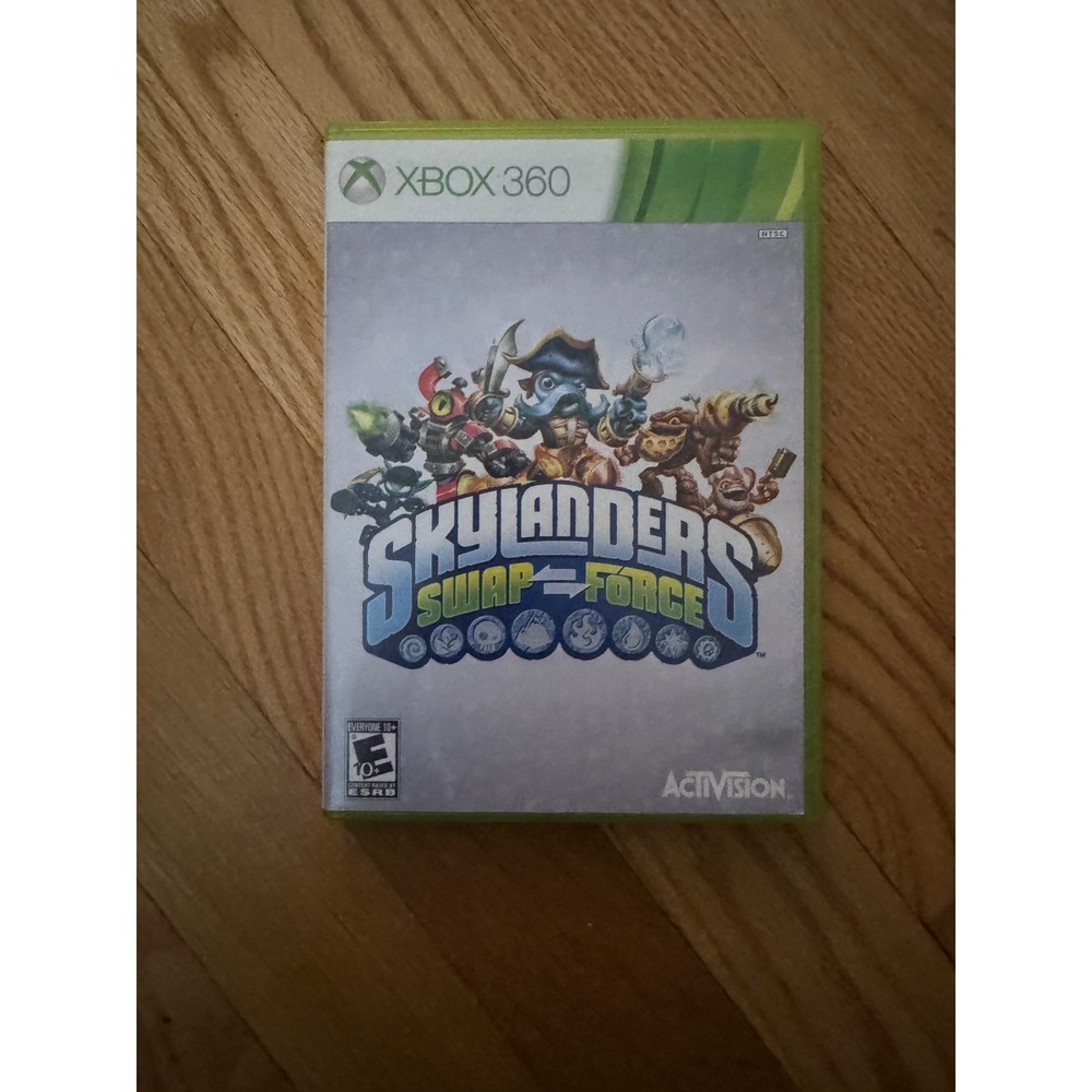 Skylanders Swap Force Xbox 360 Activision Video Game with Case